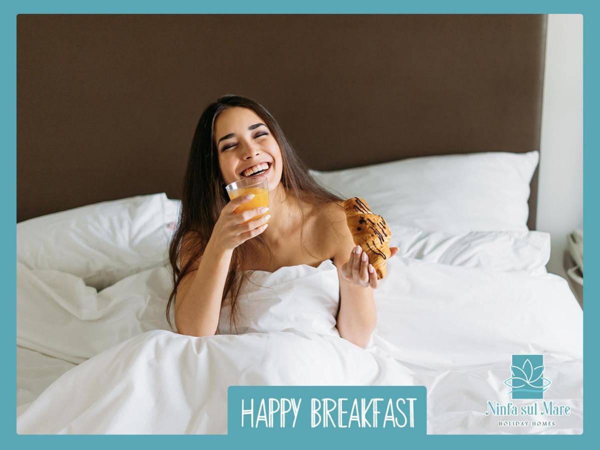Ninfa Sul Mare Apartments 50 M E T R I Dal Mare Best Breakfast And Free Parking Capo Vaticano Eksteriør billede