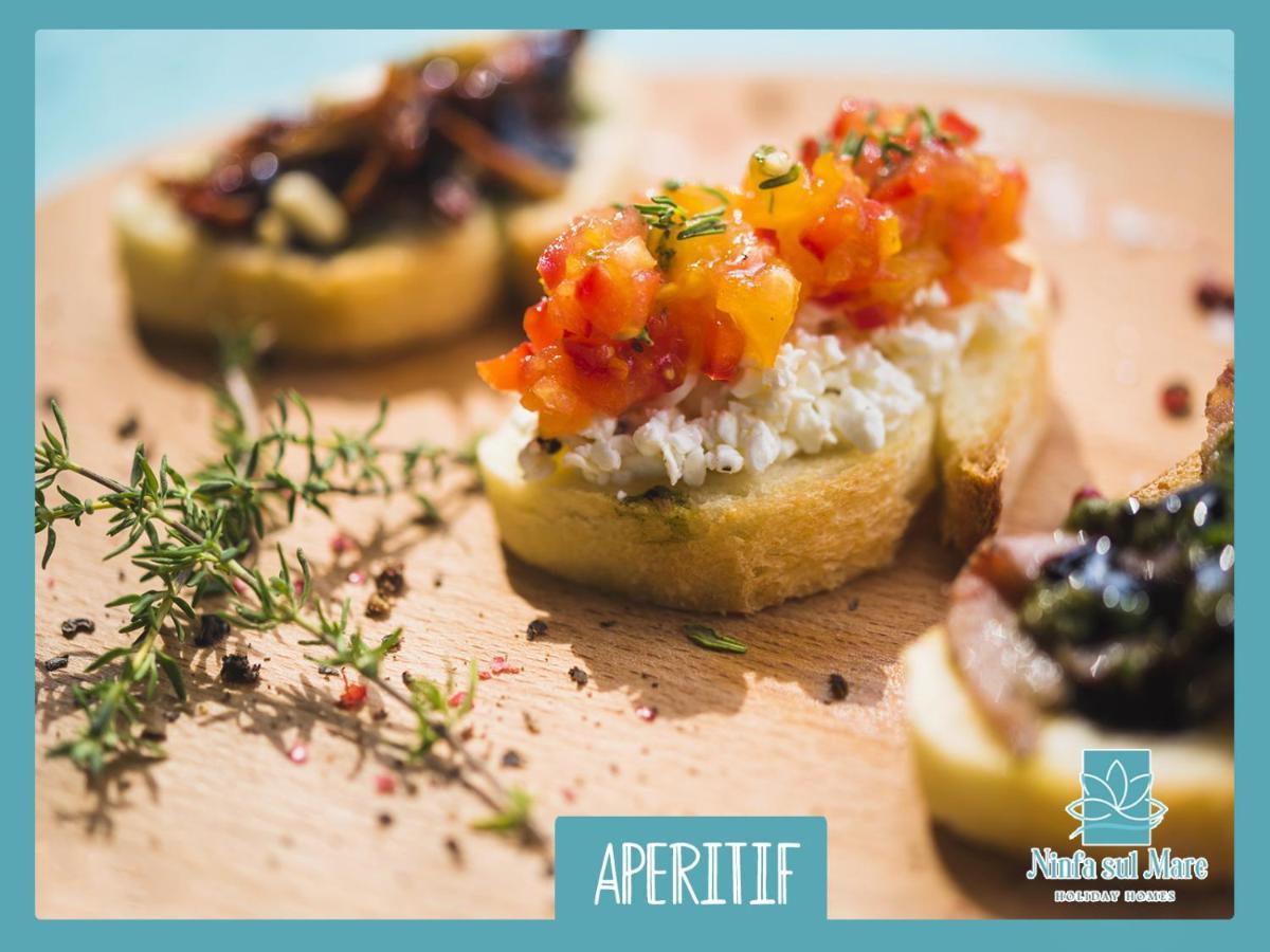 Ninfa Sul Mare Apartments 50 M E T R I Dal Mare Best Breakfast And Free Parking Capo Vaticano Eksteriør billede
