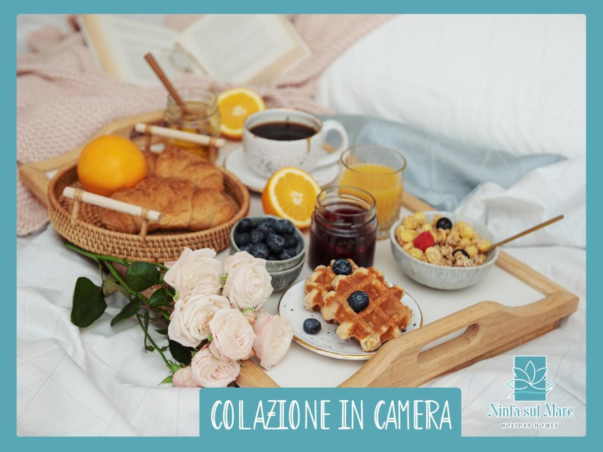 Ninfa Sul Mare Apartments 50 M E T R I Dal Mare Best Breakfast And Free Parking Capo Vaticano Eksteriør billede