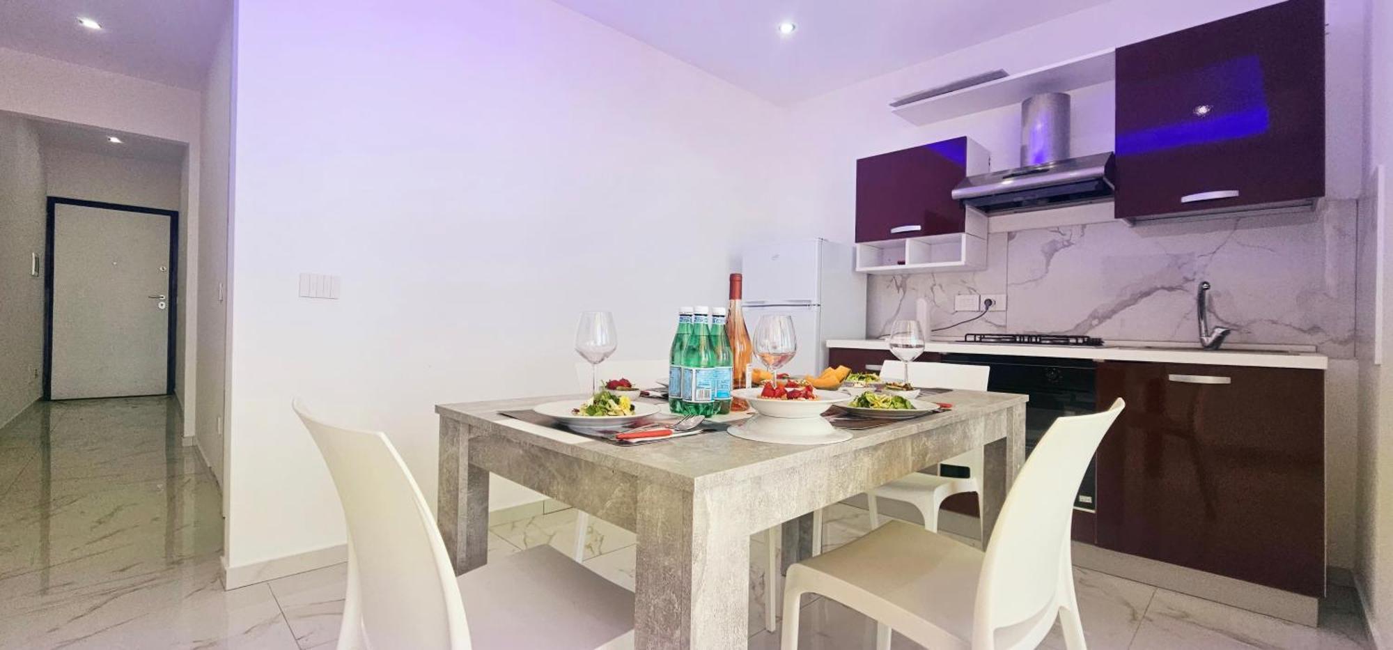 Ninfa Sul Mare Apartments 50 M E T R I Dal Mare Best Breakfast And Free Parking Capo Vaticano Eksteriør billede